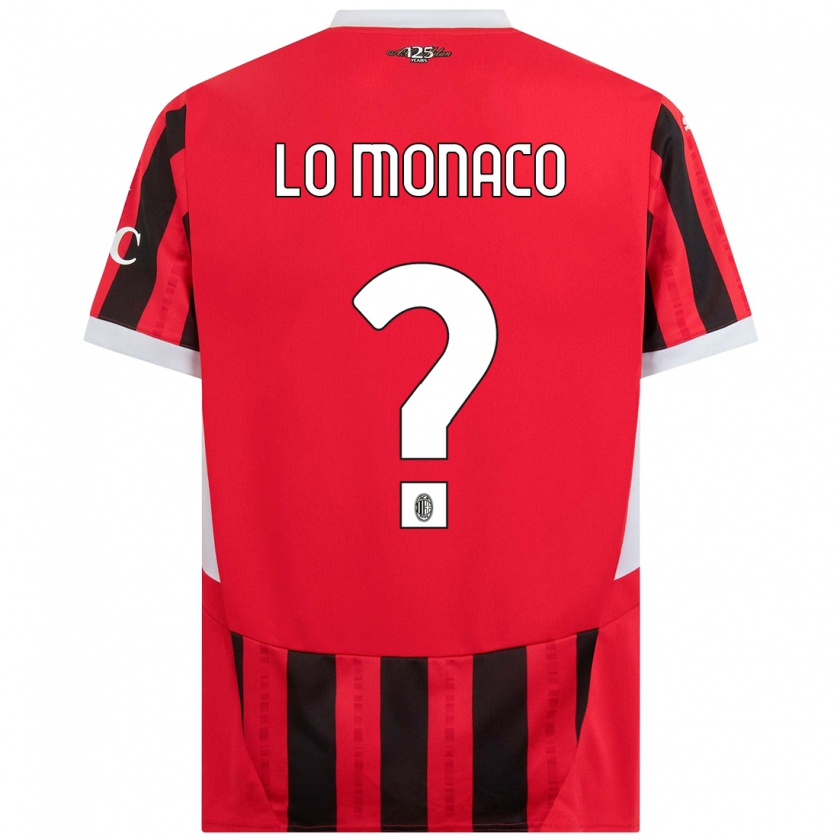 Kandiny Férfi Kevin Lo Monaco #0 Piros Fekete Hazai Jersey 2024/25 Mez Póló Ing