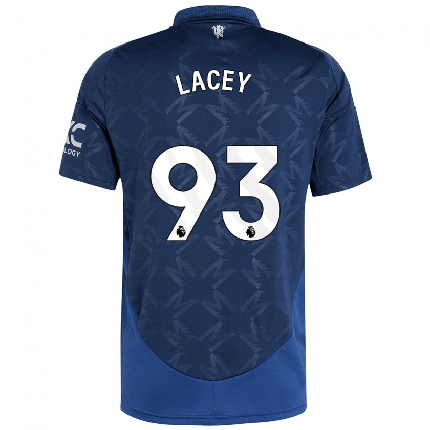 Kandiny Férfi Shea Lacey #93 Indigó Idegenbeli Jersey 2024/25 Mez Póló Ing