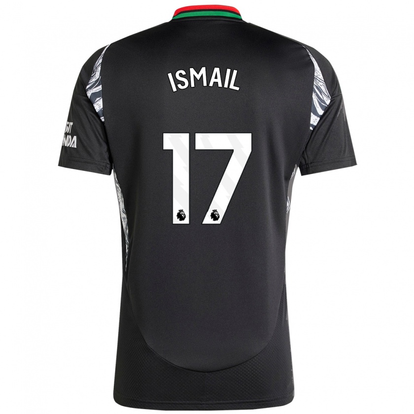 Kandiny Férfi Cam'ron Ismail #17 Fekete Idegenbeli Jersey 2024/25 Mez Póló Ing