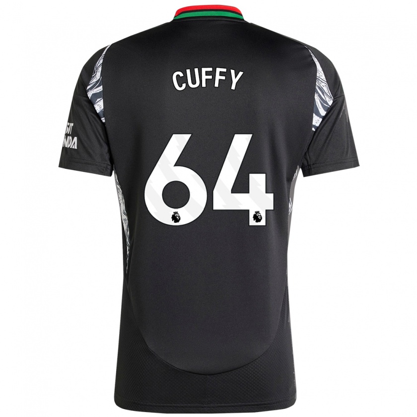 Kandiny Férfi Brooke Norton Cuffy #64 Fekete Idegenbeli Jersey 2024/25 Mez Póló Ing