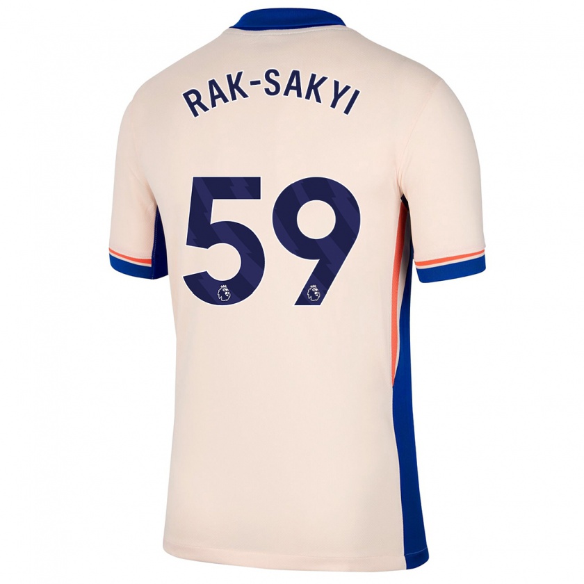 Kandiny Férfi Sam Rak-Sakyi #59 Világos Bézs Idegenbeli Jersey 2024/25 Mez Póló Ing