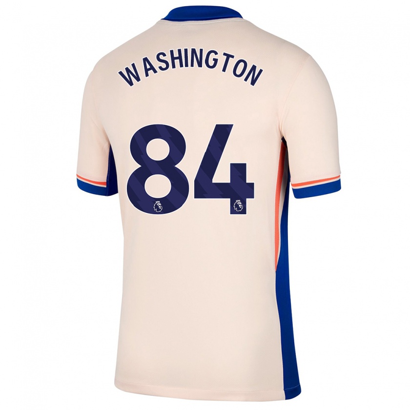 Kandiny Férfi Marcell Washington #84 Világos Bézs Idegenbeli Jersey 2024/25 Mez Póló Ing