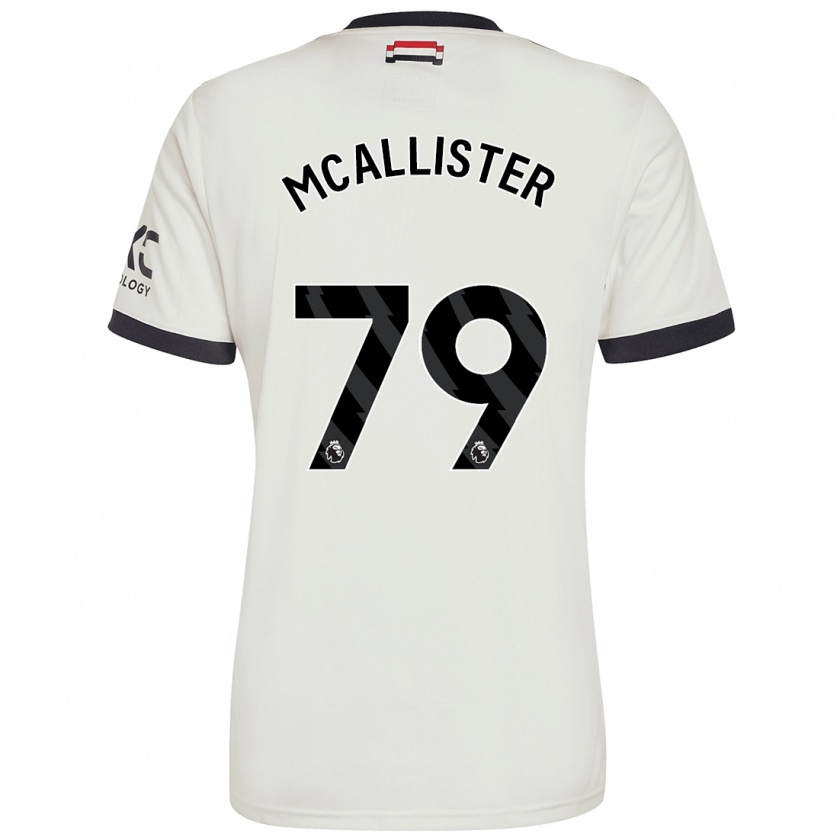 Kandiny Férfi Finley Mcallister #79 Törtfehér Harmadik Számú Jersey 2024/25 Mez Póló Ing