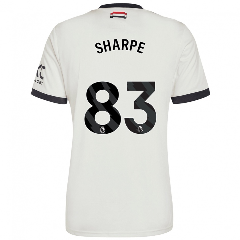 Kandiny Férfi Malachi Sharpe #83 Törtfehér Harmadik Számú Jersey 2024/25 Mez Póló Ing