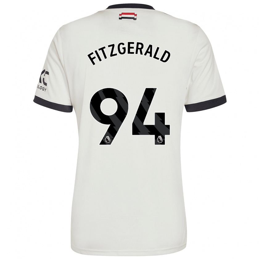 Kandiny Férfi Jayce Fitzgerald #94 Törtfehér Harmadik Számú Jersey 2024/25 Mez Póló Ing