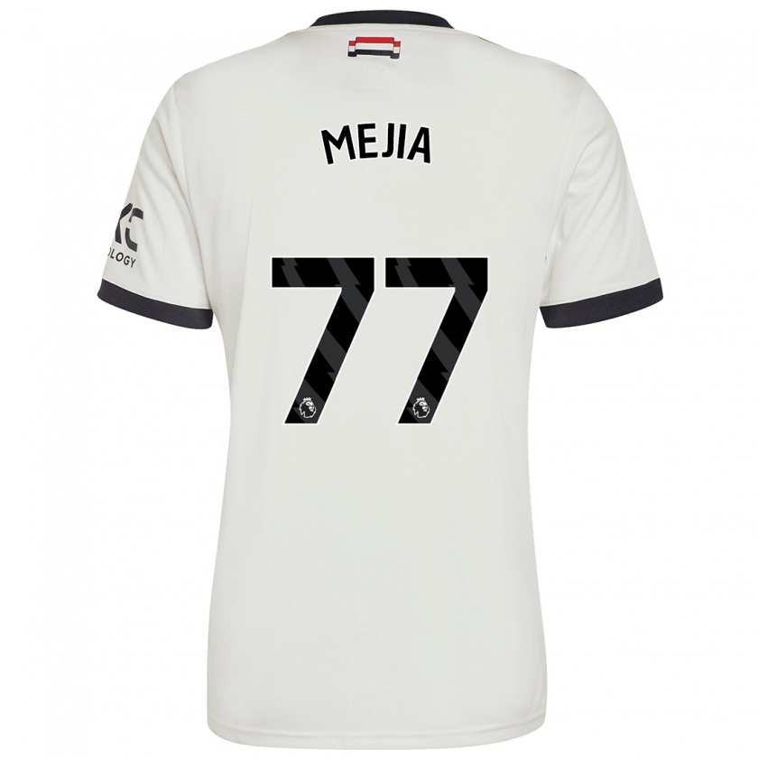 Kandiny Férfi Mateo Mejia #77 Törtfehér Harmadik Számú Jersey 2024/25 Mez Póló Ing