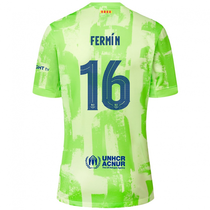 Kandiny Férfi Fermín López #16 Mész Harmadik Számú Jersey 2024/25 Mez Póló Ing