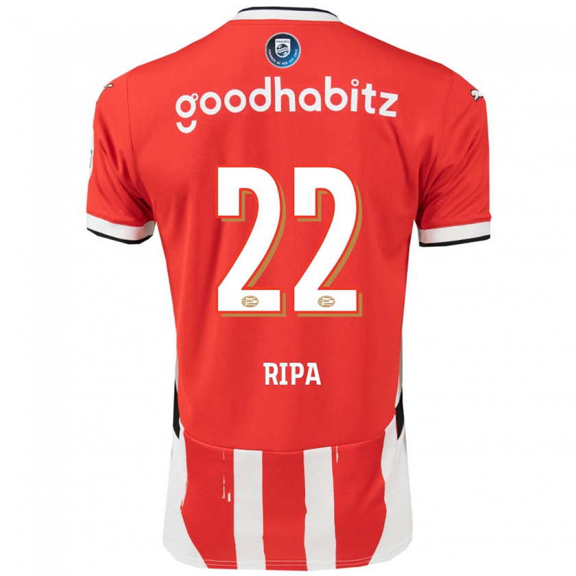 Kandiny Női Chimera Ripa #22 Piros Fehér Hazai Jersey 2024/25 Mez Póló Ing