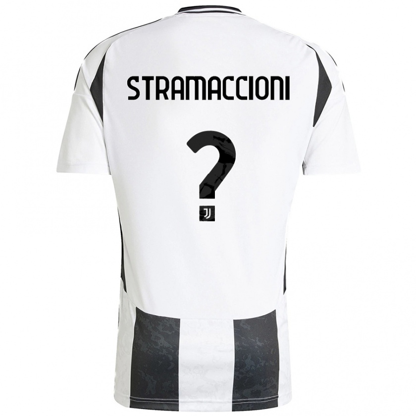 Kandiny Női Diego Stramaccioni #0 Fehér Fekete Hazai Jersey 2024/25 Mez Póló Ing