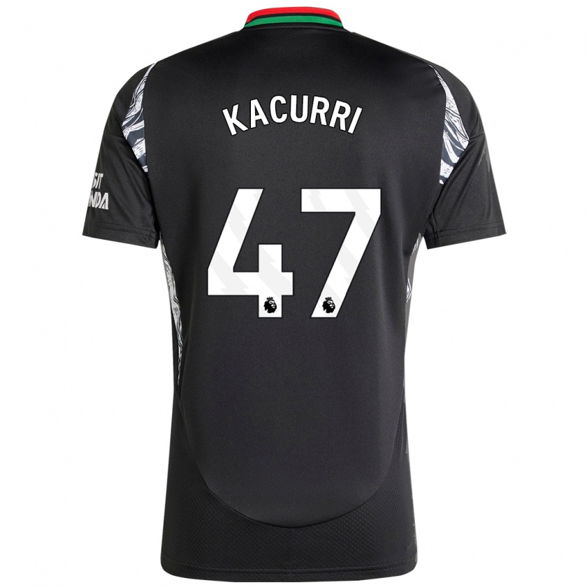 Kandiny Női Maldini Kacurri #47 Fekete Idegenbeli Jersey 2024/25 Mez Póló Ing