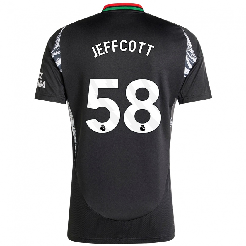 Kandiny Női Henry Jeffcott #58 Fekete Idegenbeli Jersey 2024/25 Mez Póló Ing