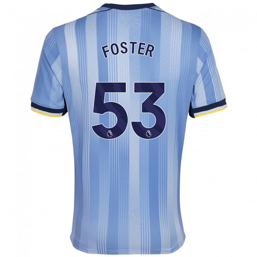 Kandiny Női Brooklyn Lyons-Foster #53 Világoskék Idegenbeli Jersey 2024/25 Mez Póló Ing