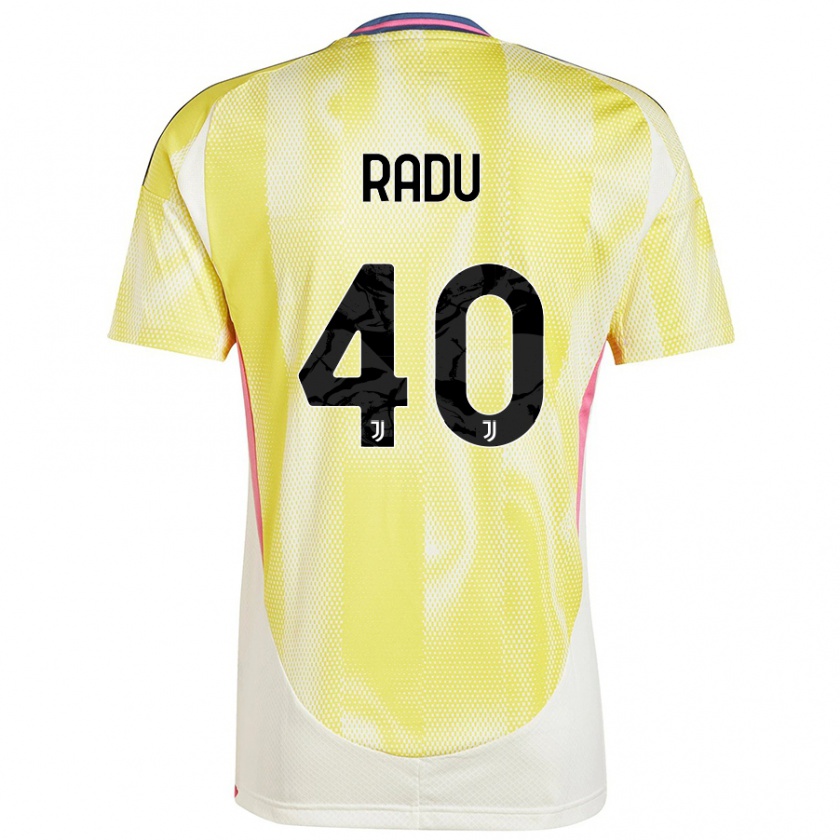 Kandiny Női Riccardo Radu #40 Napsárga Idegenbeli Jersey 2024/25 Mez Póló Ing