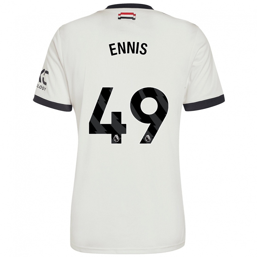 Kandiny Női Ethan Ennis #49 Törtfehér Harmadik Számú Jersey 2024/25 Mez Póló Ing