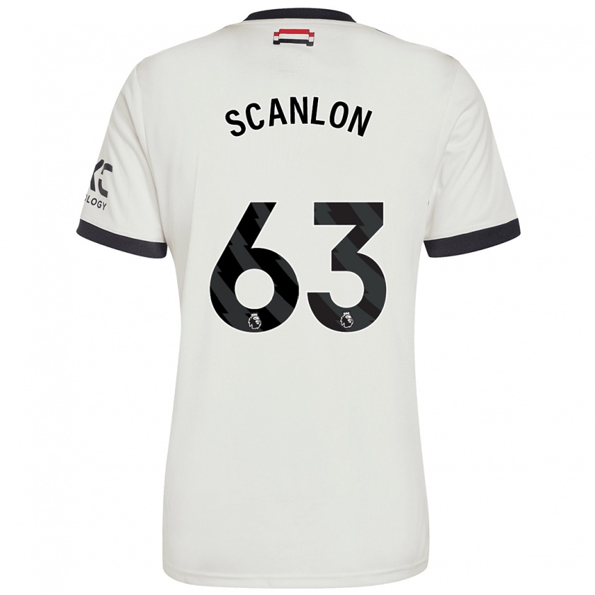 Kandiny Női James Scanlon #63 Törtfehér Harmadik Számú Jersey 2024/25 Mez Póló Ing