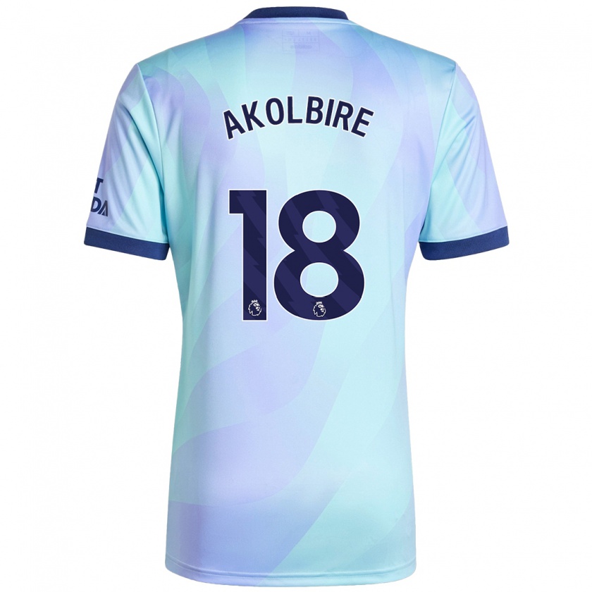 Kandiny Női Bless Akolbire #18 Aqua Harmadik Számú Jersey 2024/25 Mez Póló Ing