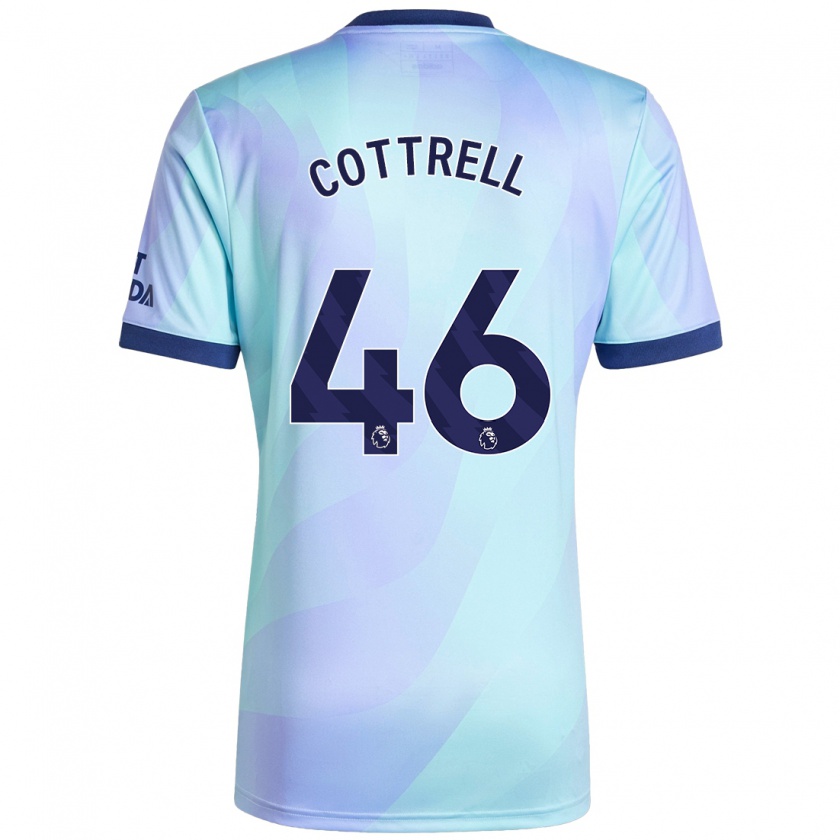 Kandiny Női Ben Cottrell #46 Aqua Harmadik Számú Jersey 2024/25 Mez Póló Ing