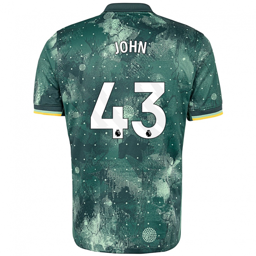 Kandiny Női Nile John #43 Menta Zöld Harmadik Számú Jersey 2024/25 Mez Póló Ing