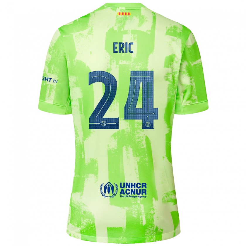 Kandiny Női Eric García #24 Mész Harmadik Számú Jersey 2024/25 Mez Póló Ing