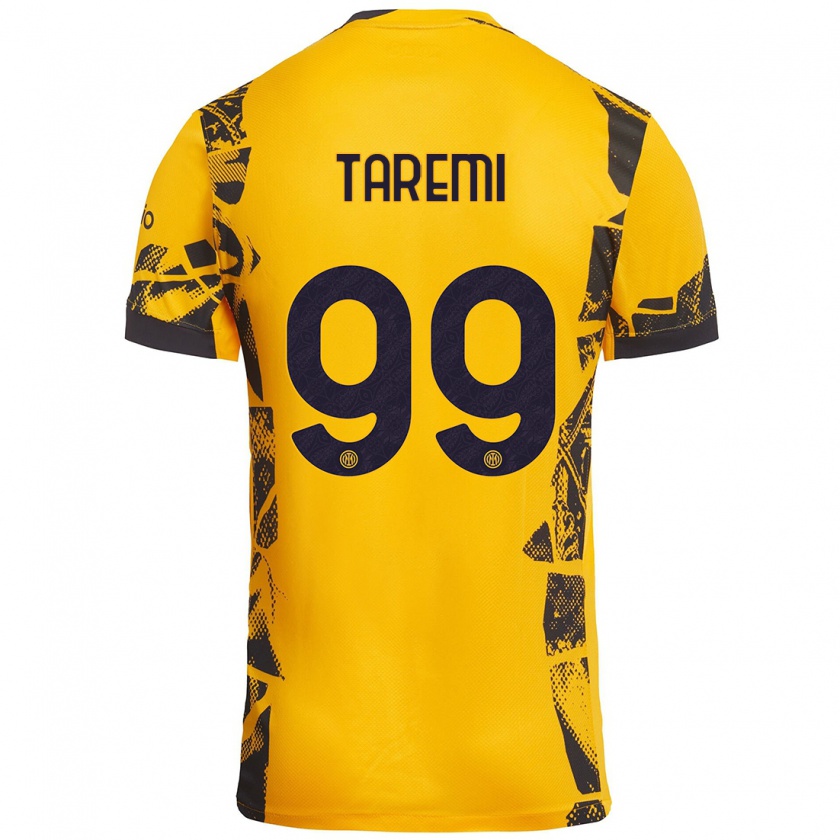 Kandiny Női Mehdi Taremi #99 Arany Fekete Harmadik Számú Jersey 2024/25 Mez Póló Ing