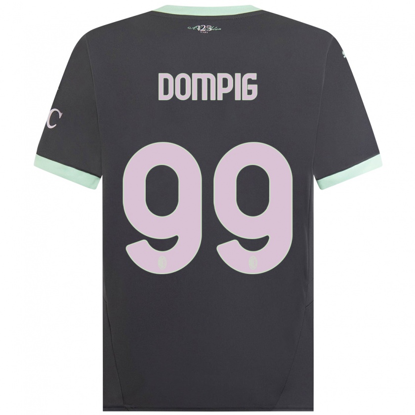 Kandiny Női Chanté Dompig #99 Szürke Harmadik Számú Jersey 2024/25 Mez Póló Ing