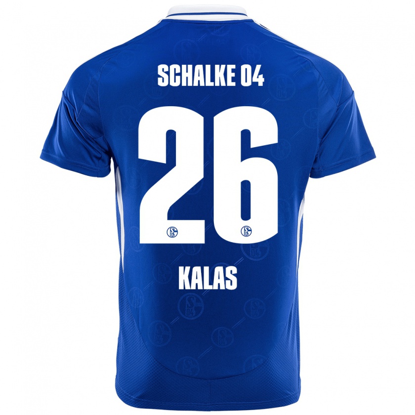 Kandiny Gyermek Tomas Kalas #26 Királykék Hazai Jersey 2024/25 Mez Póló Ing