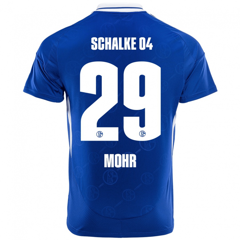 Kandiny Gyermek Tobias Mohr #29 Királykék Hazai Jersey 2024/25 Mez Póló Ing