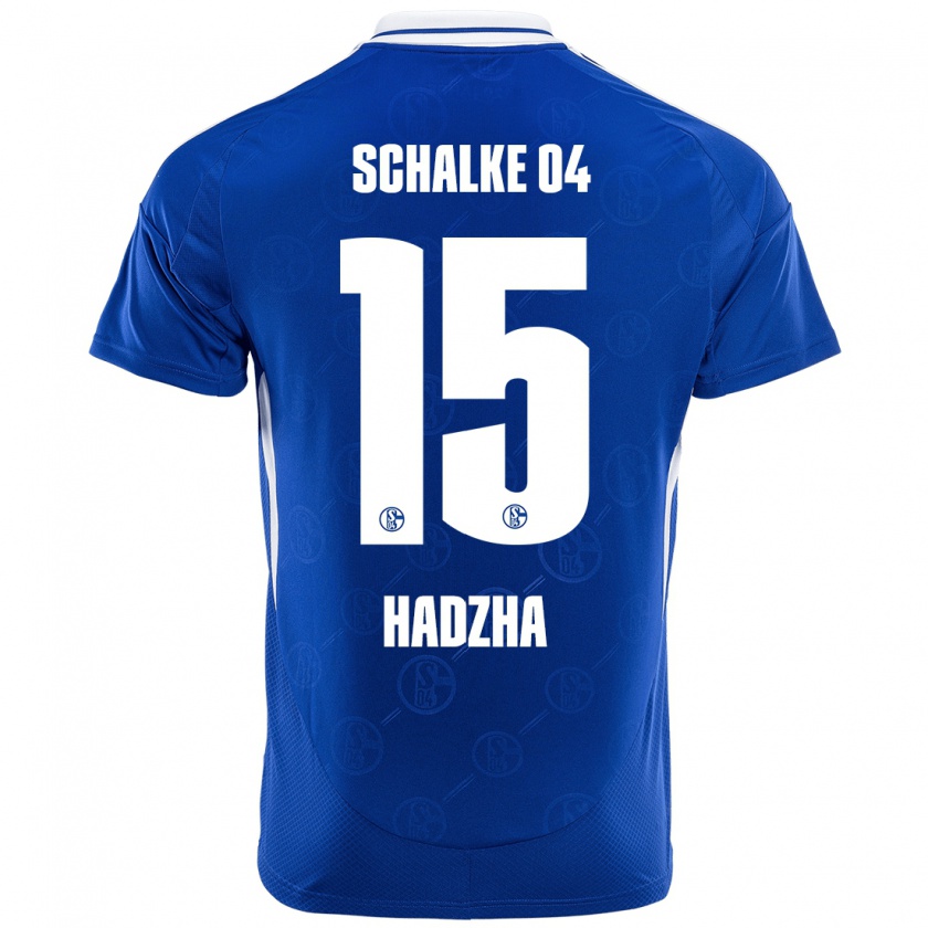 Kandiny Gyermek Nedzhib Hadzha #15 Királykék Hazai Jersey 2024/25 Mez Póló Ing