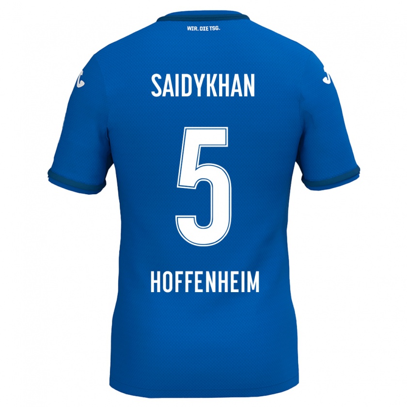 Kandiny Gyermek Ibrahim Saidykhan #5 Királykék Hazai Jersey 2024/25 Mez Póló Ing