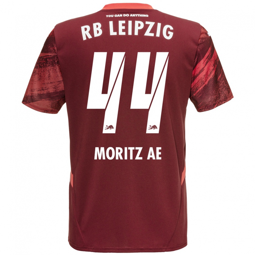 Kandiny Gyermek Moritz Aé #44 Burgundia Idegenbeli Jersey 2024/25 Mez Póló Ing