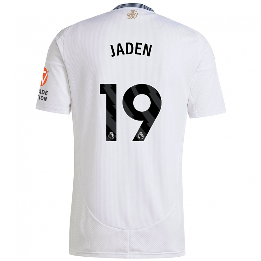 Kandiny Gyermek Jaden Philogene #19 Fehér Idegenbeli Jersey 2024/25 Mez Póló Ing