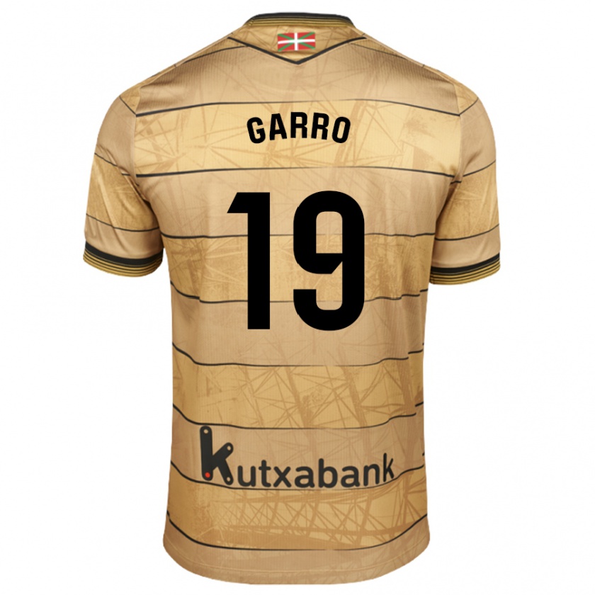 Kandiny Gyermek Jon Garro #19 Barna Idegenbeli Jersey 2024/25 Mez Póló Ing