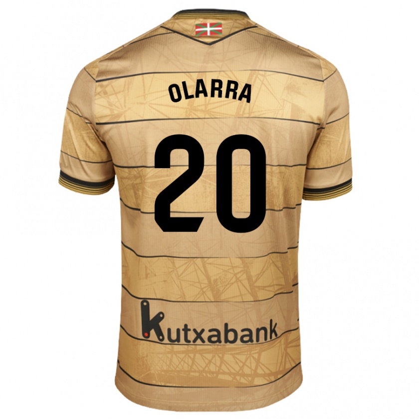 Kandiny Gyermek Aimar Olarra #20 Barna Idegenbeli Jersey 2024/25 Mez Póló Ing