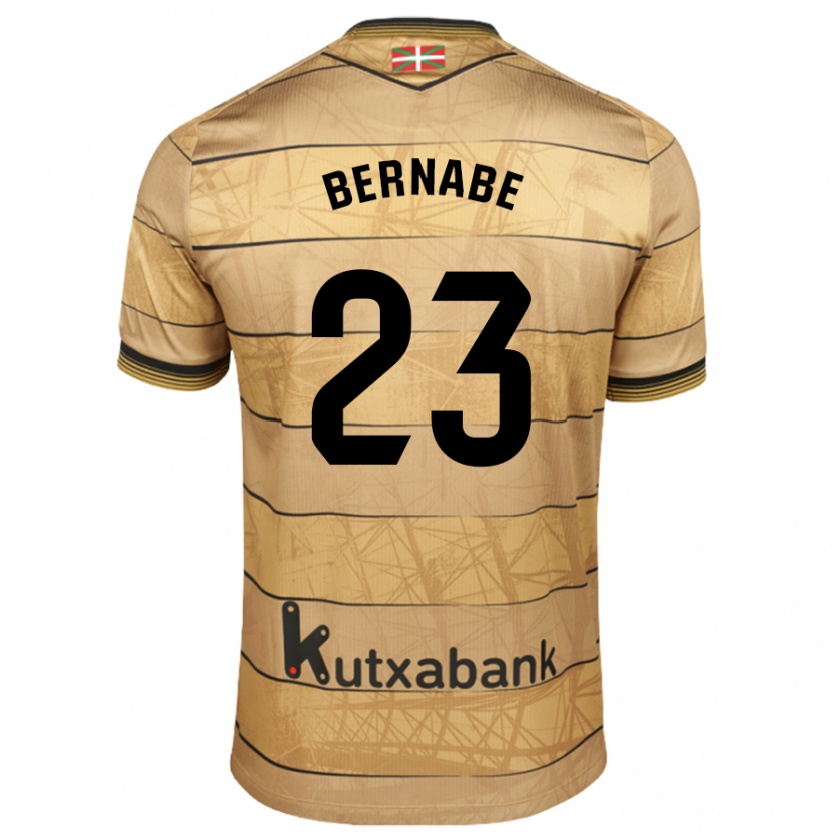 Kandiny Gyermek Alejandra Bernabé De Santiago #23 Barna Idegenbeli Jersey 2024/25 Mez Póló Ing