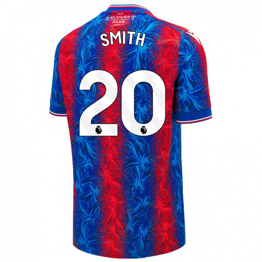 Kandiny Férfi Hope Smith #20 Piros Kék Csíkok Hazai Jersey 2024/25 Mez Póló Ing