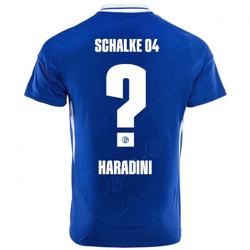 Kandiny Férfi Hassan Haradini #0 Királykék Hazai Jersey 2024/25 Mez Póló Ing