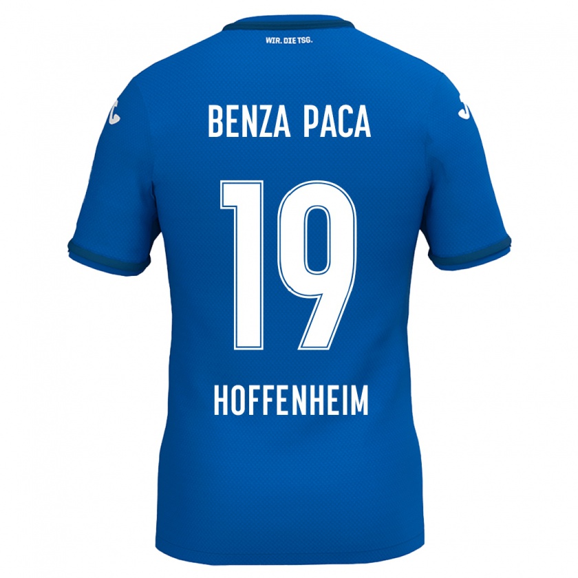 Kandiny Férfi Lynes Benza Paca #19 Királykék Hazai Jersey 2024/25 Mez Póló Ing