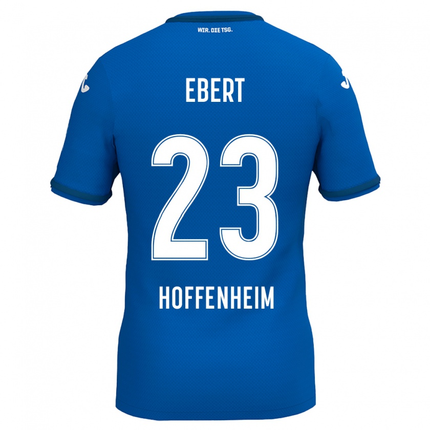 Kandiny Férfi Darijo Ebert #23 Királykék Hazai Jersey 2024/25 Mez Póló Ing