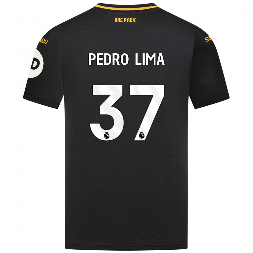 Kandiny Férfi Pedro Lima #37 Fekete Idegenbeli Jersey 2024/25 Mez Póló Ing