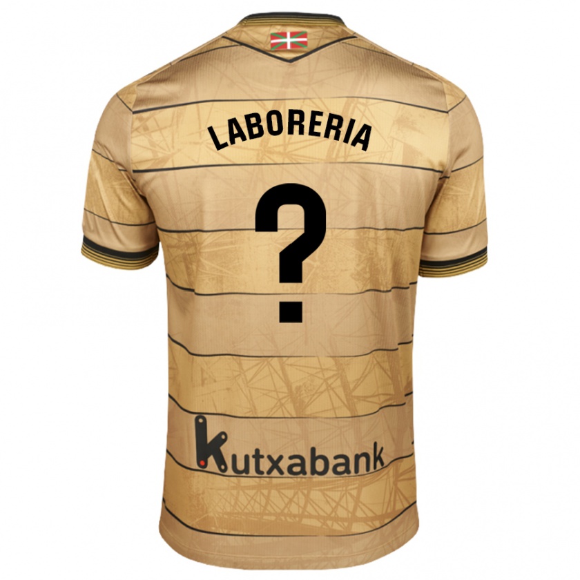 Kandiny Férfi Marc Laborería #0 Barna Idegenbeli Jersey 2024/25 Mez Póló Ing