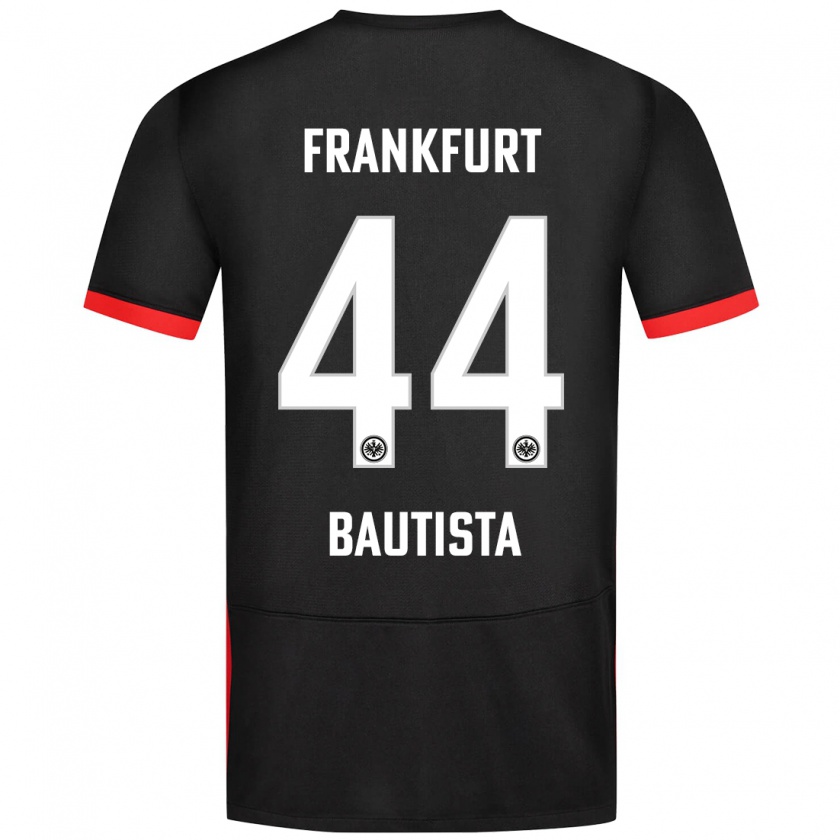 Kandiny Férfi Davis Bautista #44 Fekete Idegenbeli Jersey 2024/25 Mez Póló Ing