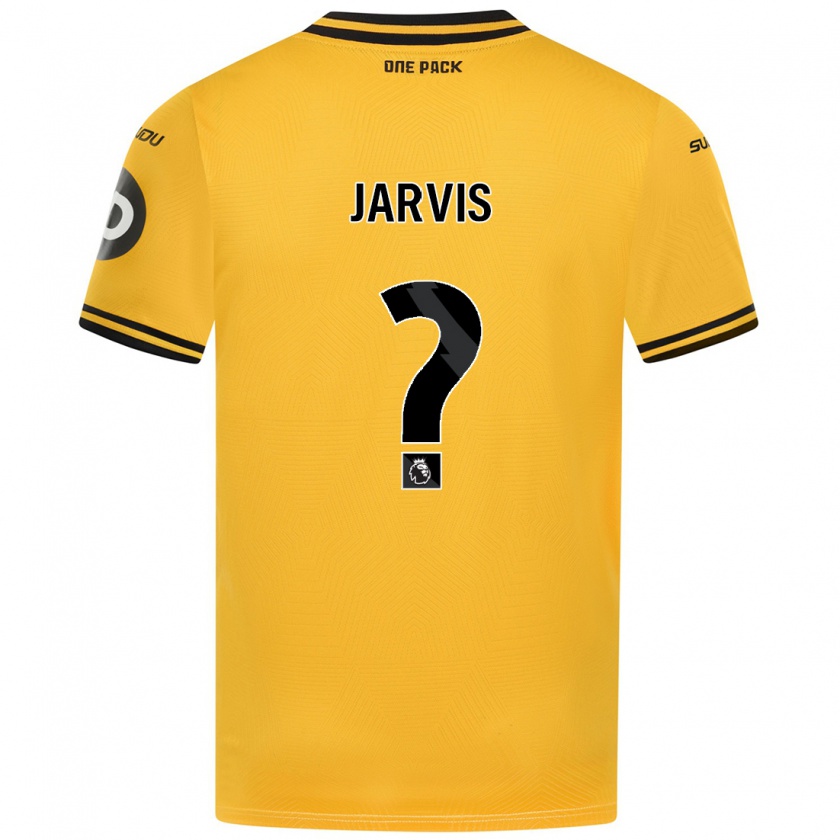 Kandiny Női Ryan Jarvis #0 Sárga Hazai Jersey 2024/25 Mez Póló Ing