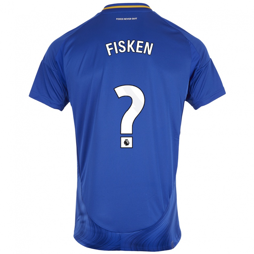 Kandiny Női Alfie Fisken #0 Kék Fehér Hazai Jersey 2024/25 Mez Póló Ing