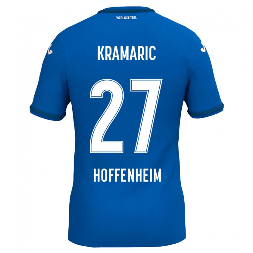 Kandiny Női Andrej Kramaric #27 Királykék Hazai Jersey 2024/25 Mez Póló Ing