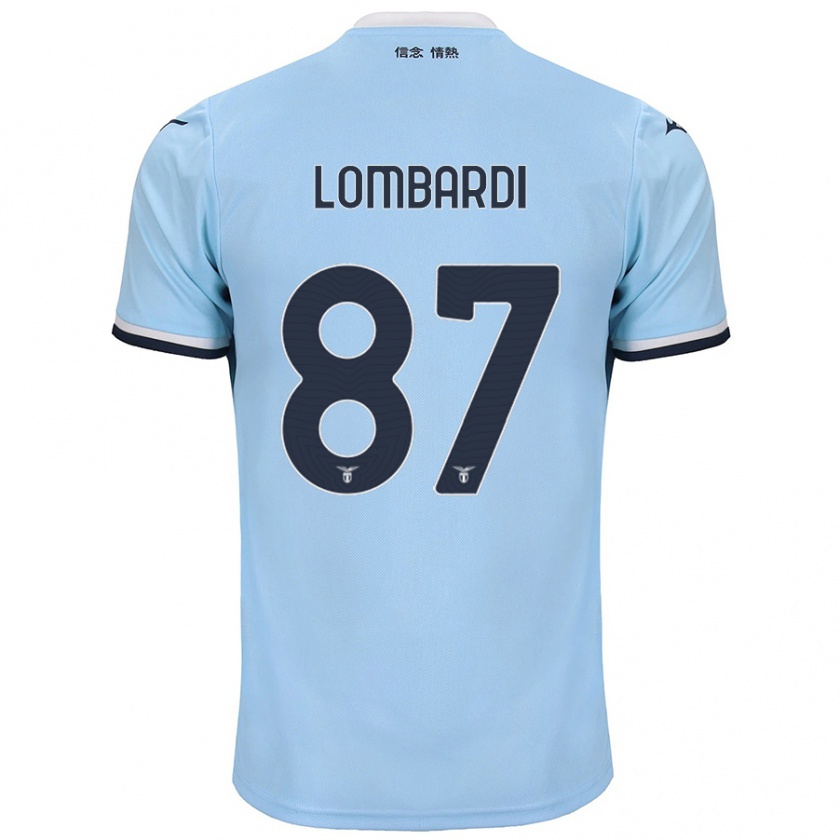 Kandiny Női Cristiano Lombardi #87 Kék Hazai Jersey 2024/25 Mez Póló Ing