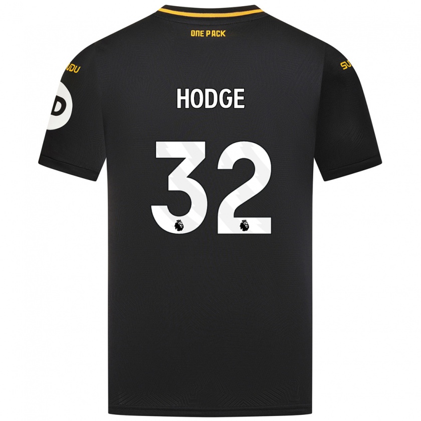 Kandiny Női Joe Hodge #32 Fekete Idegenbeli Jersey 2024/25 Mez Póló Ing