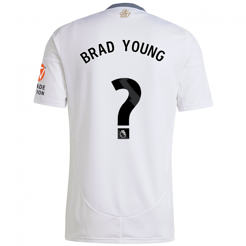 Kandiny Női Brad Young #0 Fehér Idegenbeli Jersey 2024/25 Mez Póló Ing