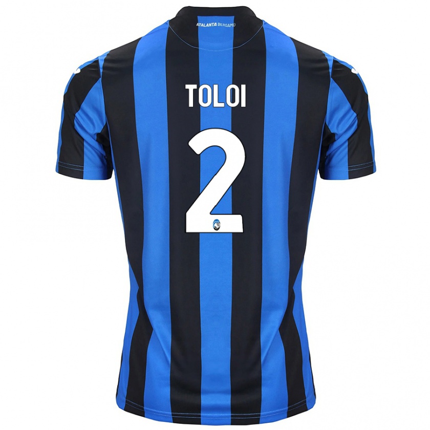 Kandiny Gyermek Rafael Tolói #2 Kék Fekete Hazai Jersey 2024/25 Mez Póló Ing