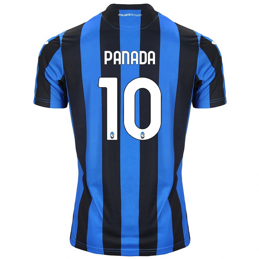 Kandiny Gyermek Simone Panada #10 Kék Fekete Hazai Jersey 2024/25 Mez Póló Ing