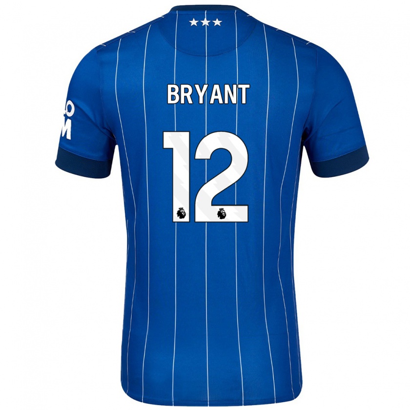 Kandiny Gyermek Issy Bryant #12 Sötétkék Hazai Jersey 2024/25 Mez Póló Ing